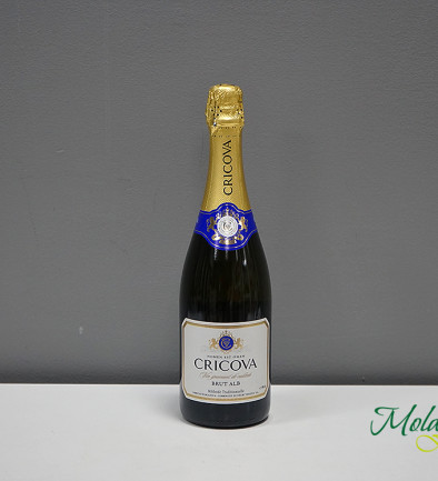 Шампанское brut alb Cricova 0,75 л Фото 394x433